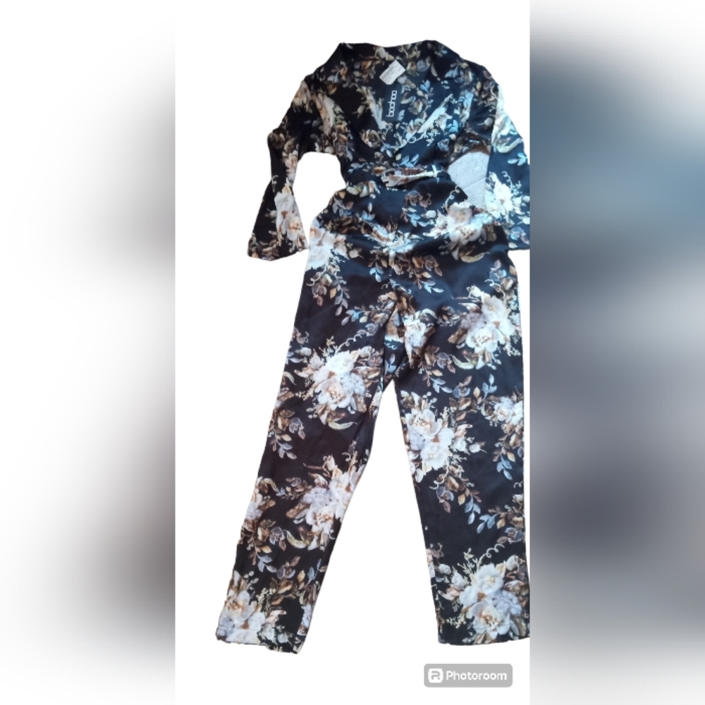 NWT Floral Jumpsuit
